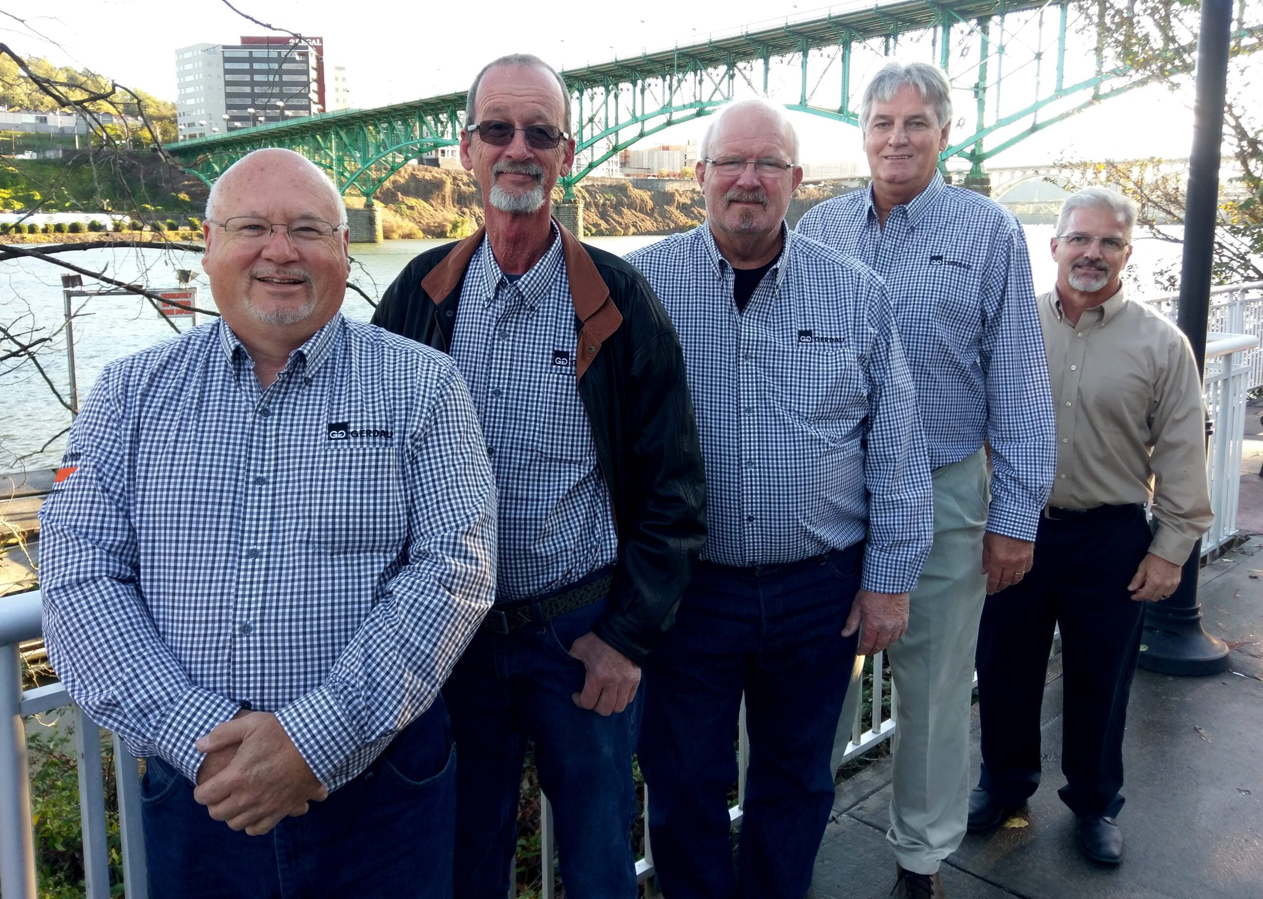 Featured image for “Gerdau Knoxville celebrates five employees with 40 or more years of service”