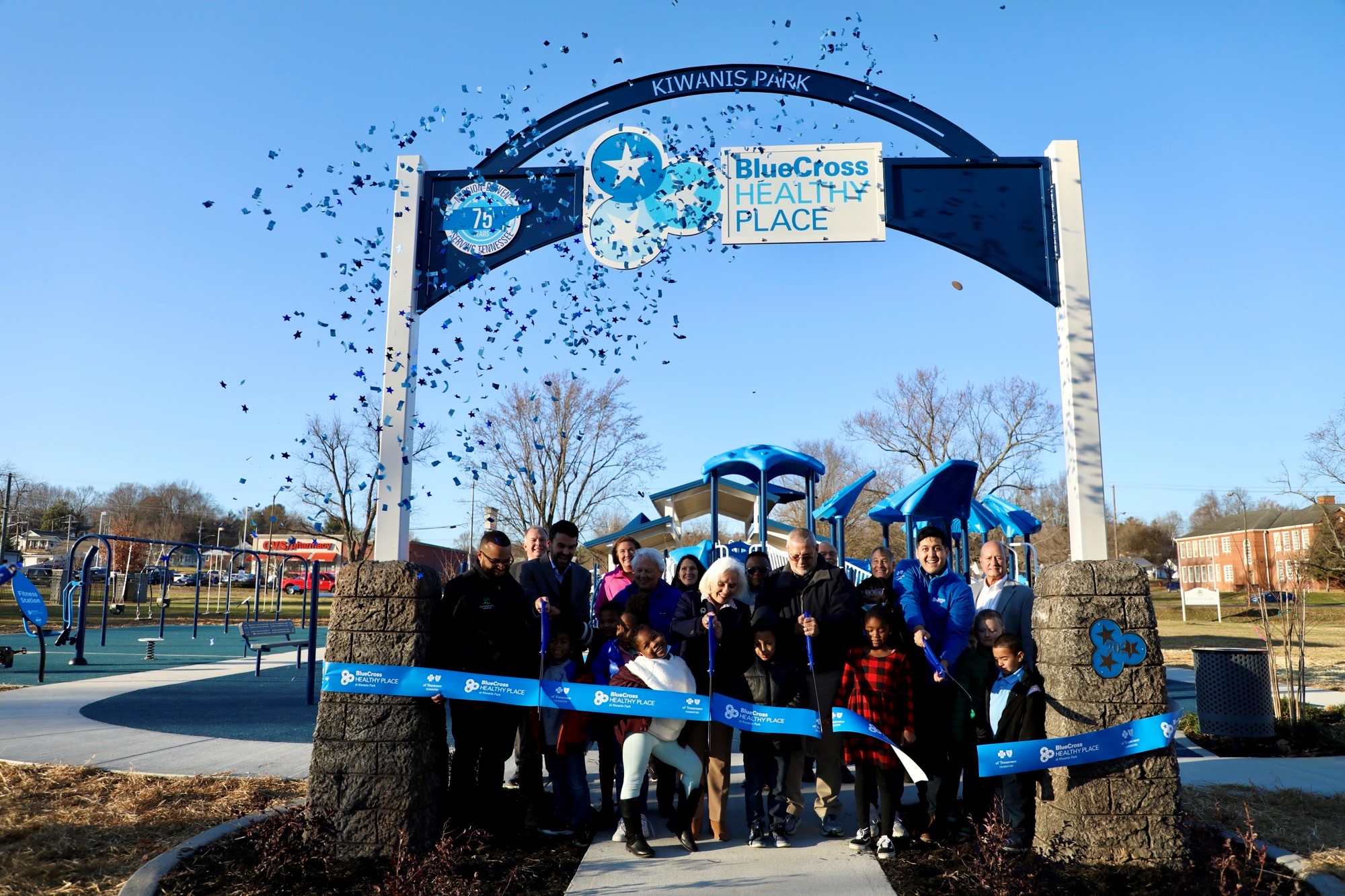 Featured image for “Johnson City Celebrates Opening of BlueCross Healthy Place at Kiwanis Park”