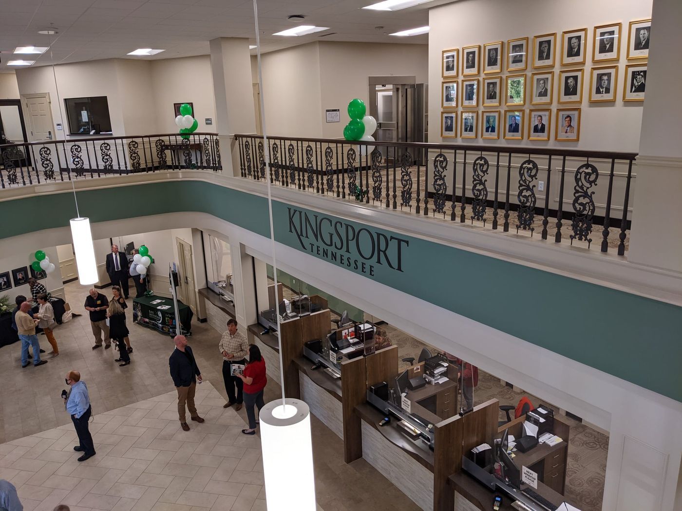 The City of Kingsport today officially opened its new City Hall, an 8.